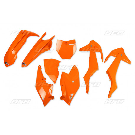 Kit plastiques UFO orange fluo KTM