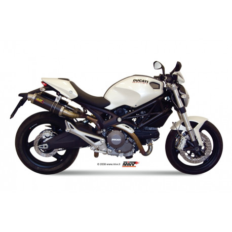 Silencieux double MIVV GP carbone Ducati Monster 696