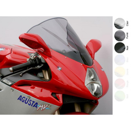 BULLE MRA TYPE RACING CLAIRE POUR MV AGUSTA F4 1000