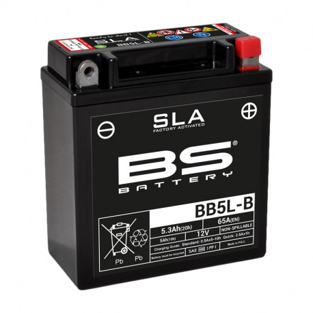 Batterie BS BB5L-B5L-B sans entretien activée usine