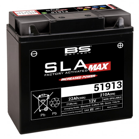 Batterie BS51913 sans entretien activée usine