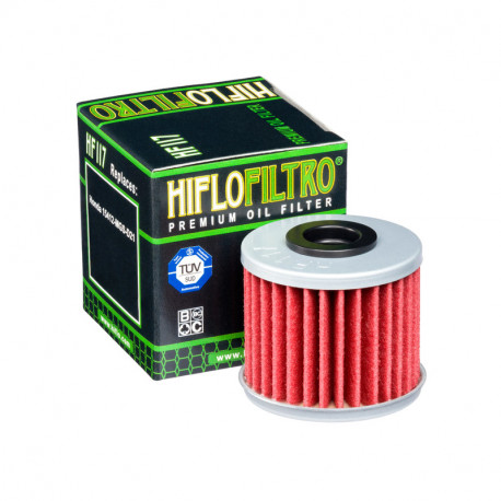 Filtre à huile HIFLOFILTRO HF117 Honda 