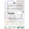 Filtre à huile Hiflofiltro HF191 Triumph 