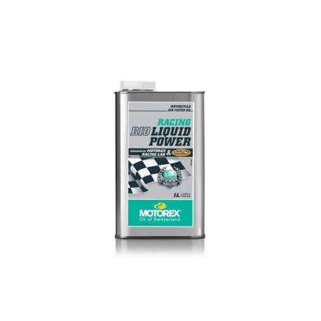 Huile de filtre MOTOREX Racing Liquid Bio Power 1L