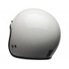 Casque BELL Custom 500 Solid Vintage blanc taille XL