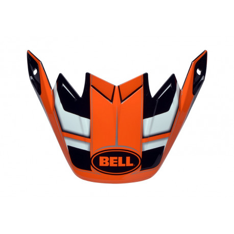 Visière Flex BELL Moto 9 Flex / Moto 9 Factory orange/noir