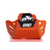 Sabot enduro AXP orange KTM 690 Adventure