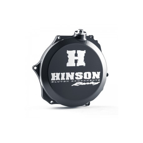 Couvercle de carter d'embrayage HINSON aluminium noir Honda CRF250R