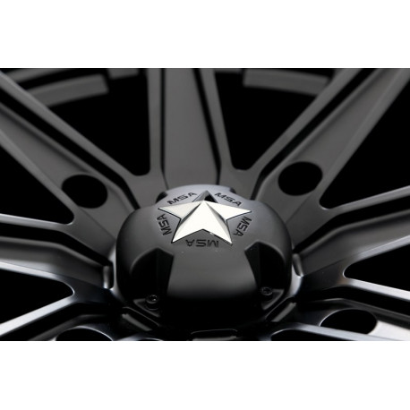 Jante utilitaire MSA Offroad Wheels M33 Clutch noir quad 12x7 4x110 4+3