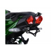Support de plaque R&G RACING noir Kawasaki H2 SX