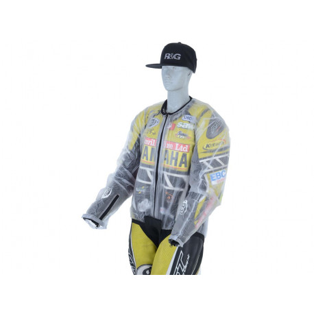 Veste imperméable R&G RACING Racing transparente taille XL