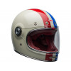 Casque BELL Bullitt DLX Command Gloss Vintage White/Red/Blue taille S