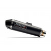 Silencieux YASUNI Black Edition inox noir/casquette carbone Yamaha X-Max 300 