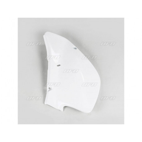 Plaque latérale droite UFO blanc Honda XR650R