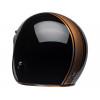 Casque BELL Custom 500 DLX Rally Gloss Black/Bronze taille L