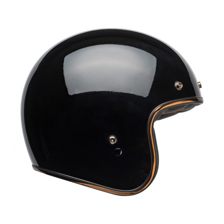 Casque BELL Custom 500 DLX Rally Gloss Black/Bronze taille S
