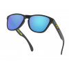 Lunettes de soleil OAKLEY Frogskins® XS Valentino Rossi Signature Series (Youth Fit) Polished Black verres PRIZM™ Sapphire  