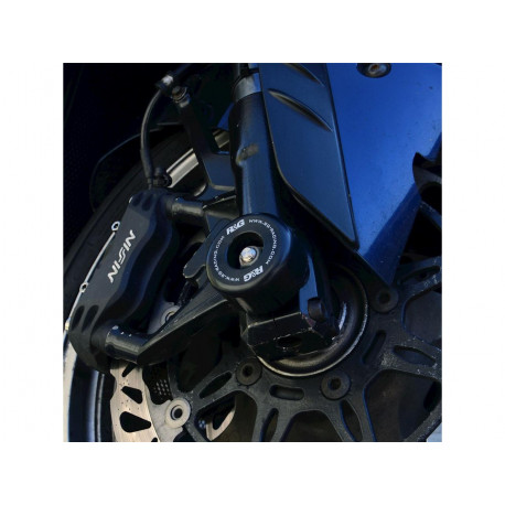 Protection de fourche R&G RACING noir Kawasaki