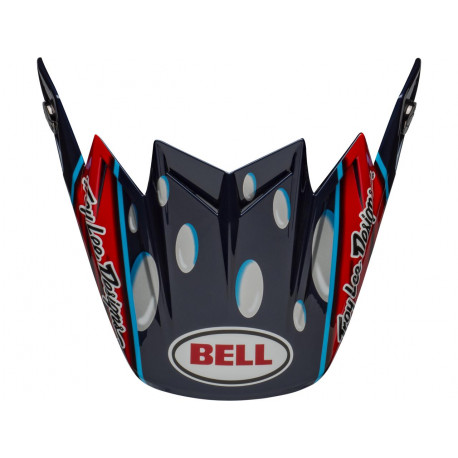 Visière BELL Moto-9 Flex McGrath Replica Gloss Blue/Red/Black