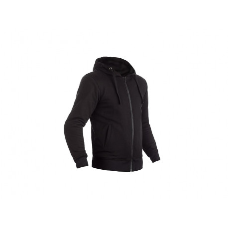 Sweatshirt à capuche RST Zip Through Kevlar® CE textile noir taille 3XL homme
