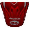 Visière BELL Moto-9 MIPS® Fasthouse Signia Matte Red/White