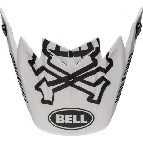 Visière BELL Moto 9 Flex Fasthouse WRWF White/Black/Red