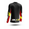 Maillot S3 Collection 01 - noir/rouge taille S