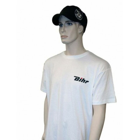T-shirt BIHR Blanc 150g coton - taille S