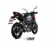 Silencieux MIVV GP Pro Steel Black/casquette inox Kawasaki Ninja 400