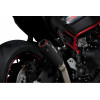 Silencieux SCORPION Red Power céramique noir/casquette ABS noir Kawasaki Z H2