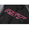 Veste femme RST S1 Mesh CE textile - noir/rose fluo taille S