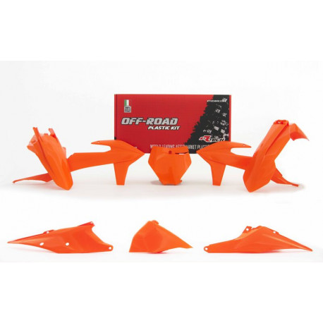 Kit plastiques RACETECH orange - KTM