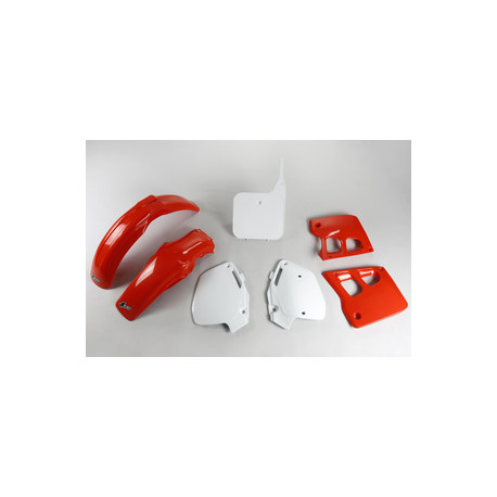Kit plastique complet OEM 90 UFO - Rouge/Blanc