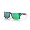 Lunettes de soleil OAKLEY Holbrook Troy Lee Designs Series - verres Prizm Jade, Monture Troy Lee Designs Matte Purple Green Shif